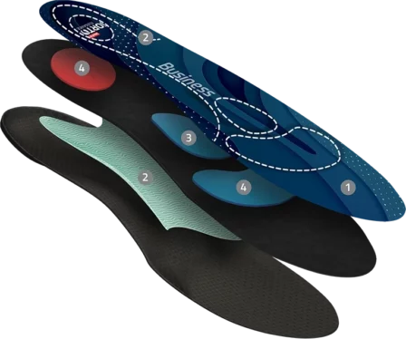 MAZBIT BUSINESS wkładki ortopedyczne do obuwia wizytowego rozwarstwienie