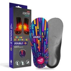 MAZBIT DOUBLE KID wkładki ortopedyczne dla dzieci na koślawe ustawienie pięty