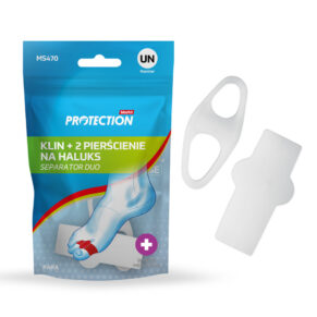 Separator Duo klin + 2 pierścienie na haluks