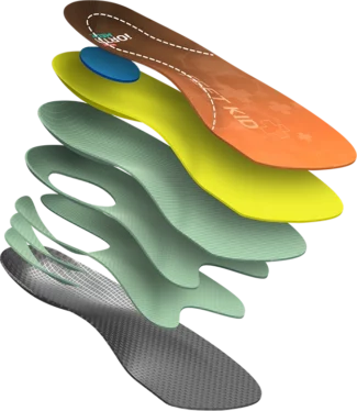 MAZBIT FEET KID 2/3 wkładki ortopedyczne dla dzieci na koślawe ustawienie piety rozwarstwienie