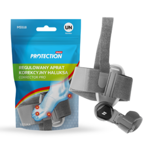 CORRECTOR PRO MS518 regulowany aparat korygujący haluksa