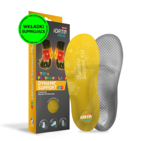 Dynamic Support KID - wkładki ortopedyczne supinujące na stopę płasko-koślawą MAZBIT iORTO MEDIC