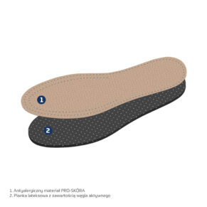 PRO-SKÓRA NA LATEKSIE wkładki do butów Mazbit