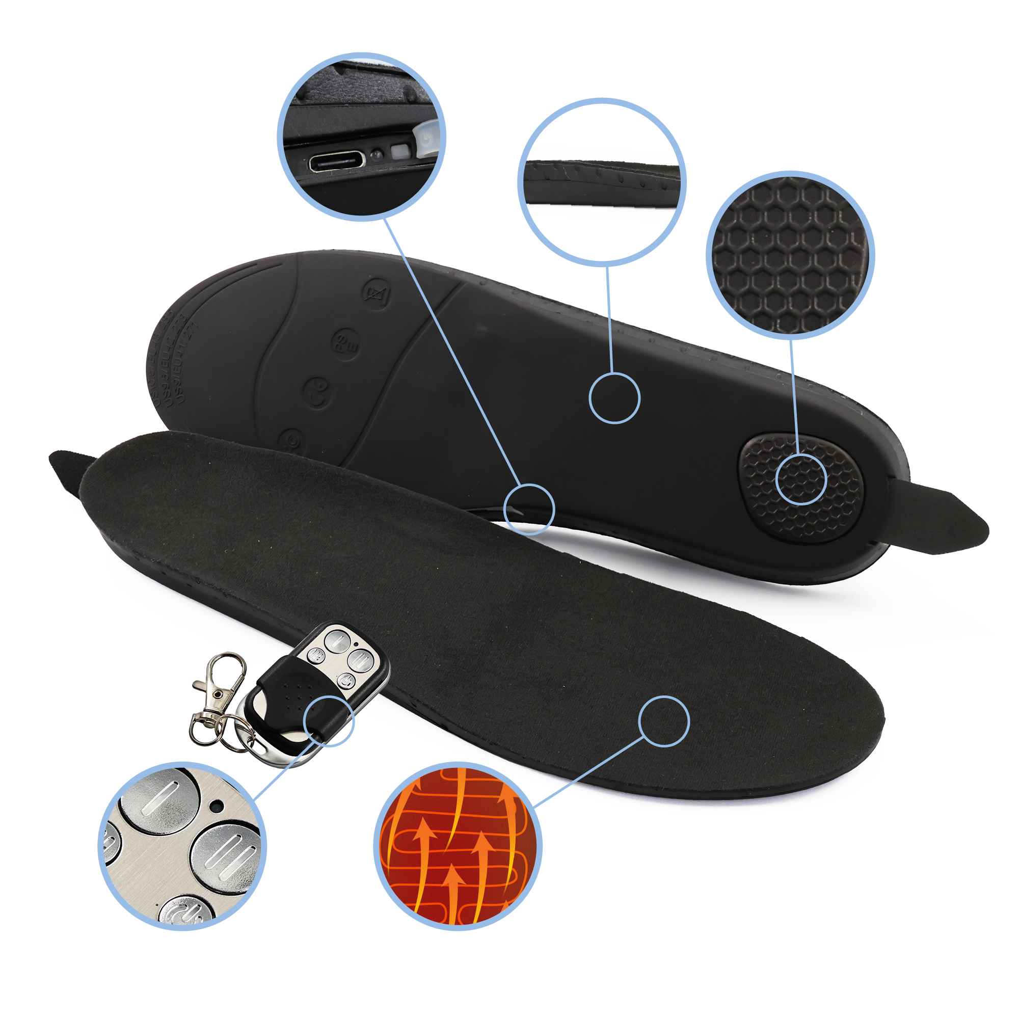 MAZBIT DR. WARM STANDARD ogrzewane wkładki do butów