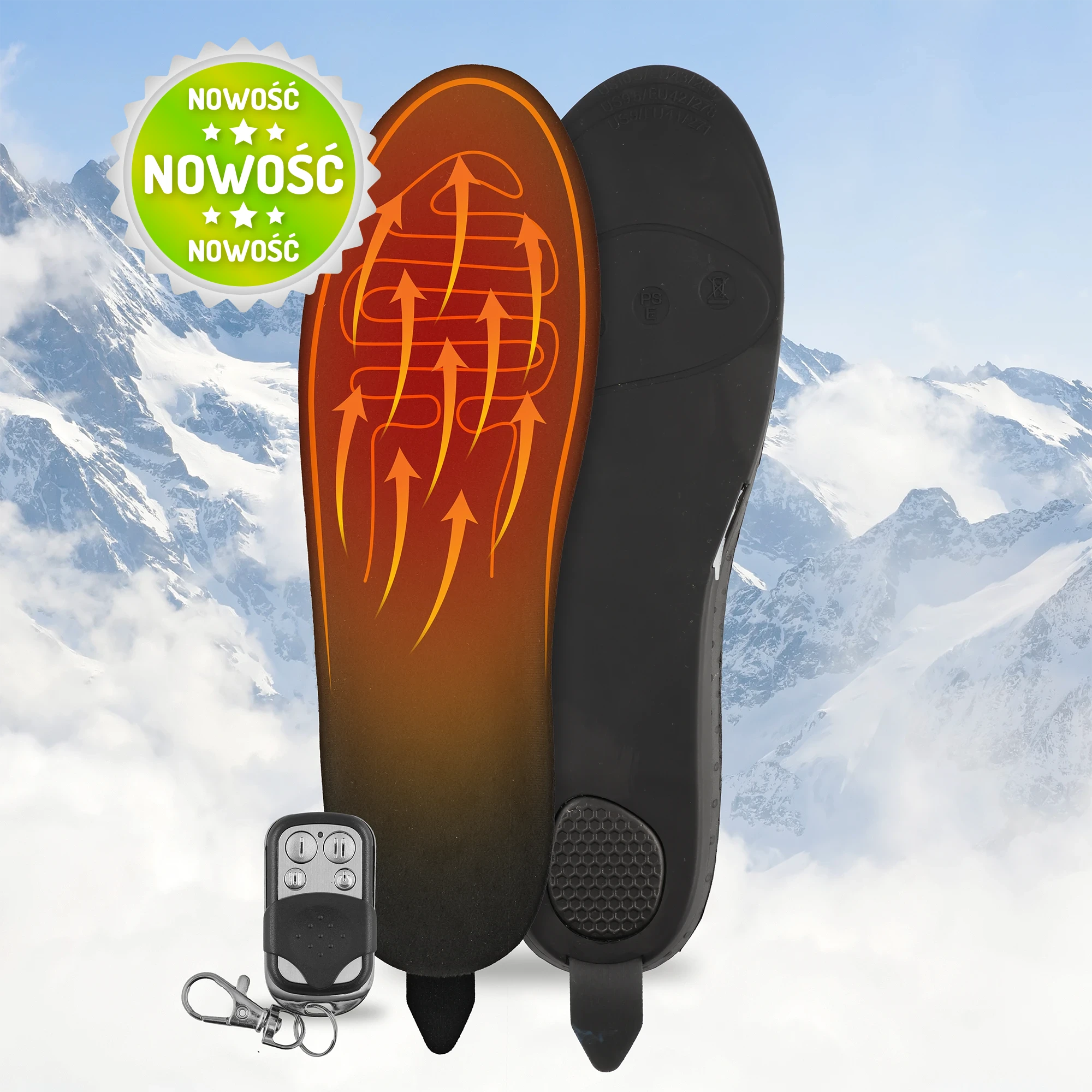 MAZBIT DR. WARM STANDARD ogrzewane wkładki do butów